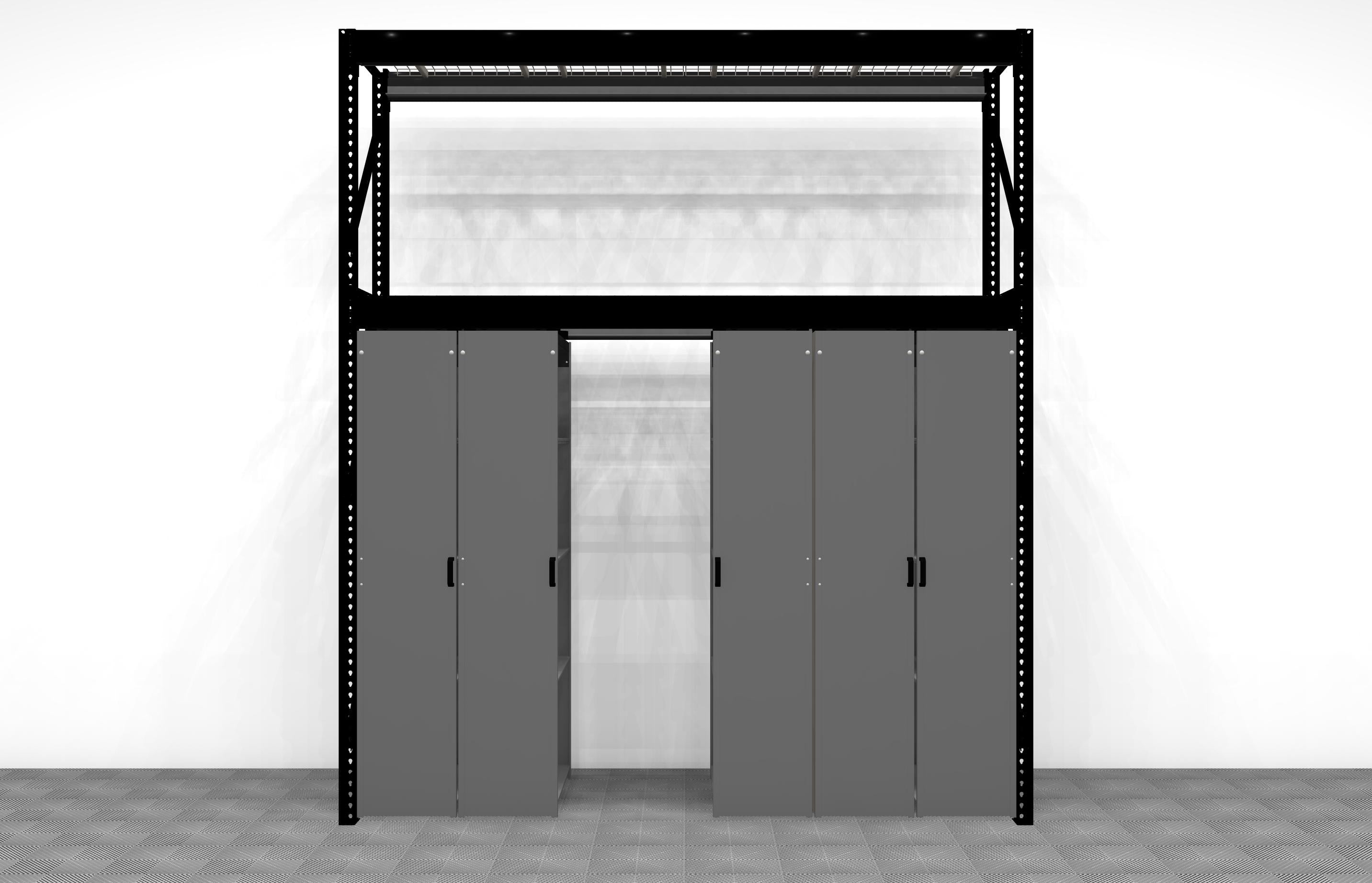 Levrack Heavy Duty Storage Shelving Units - Durable Metal Shelves for Garage, Warehouse & Home Organization