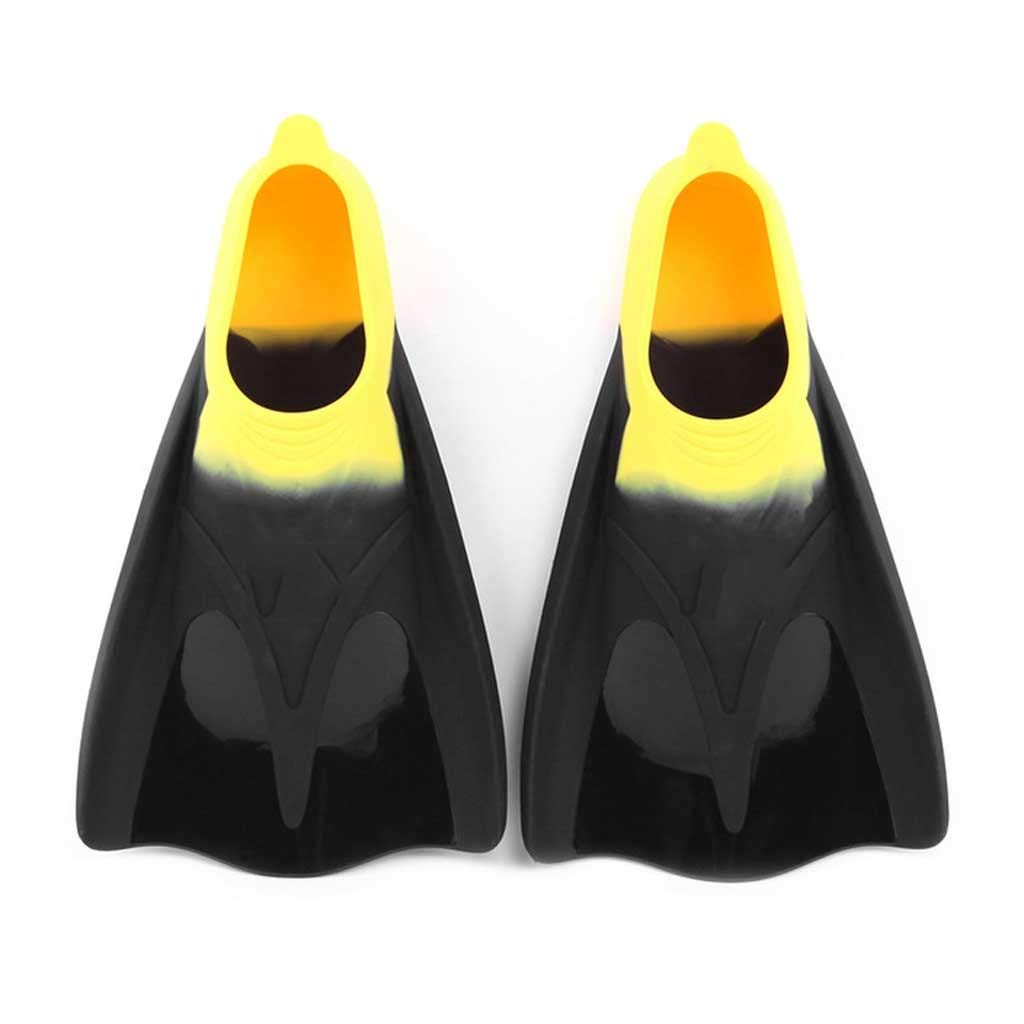 YKAMM Full Foot Diving Fins for Adults - Snorkeling, Scuba & Swim Training Flippers - Comfortable Close Heel Foot Pocket Design for Men & Women - Perfect for Ocean, Pool & Beach Water Sports