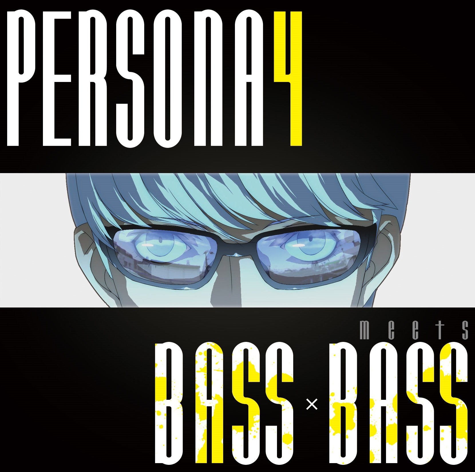 Persona 4 Themed Bass Guitar - High Quality Electric Bass for Anime & Video Game Fans | Perfect for Cosplay, Gaming Events & Music Performances