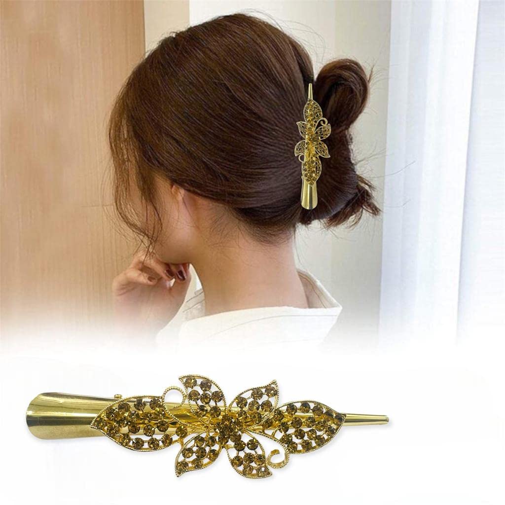 Big Box Duckbill Hair Clips with Teeth - Metal Alligator Curl Clips with Holes for Hair Styling, Non-Slip Hair Barrettes & Hair Grip DIY Accessories - Perfect for Curling, Styling & Securing Hair at Home or Salon