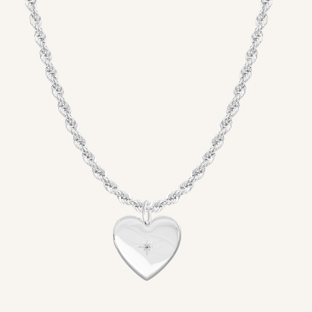 Behold Heart Photo Locket Necklace - Personalized Engravable Pendant for Loved Ones | Perfect for Anniversaries, Valentine's Day & Memorial Gifts