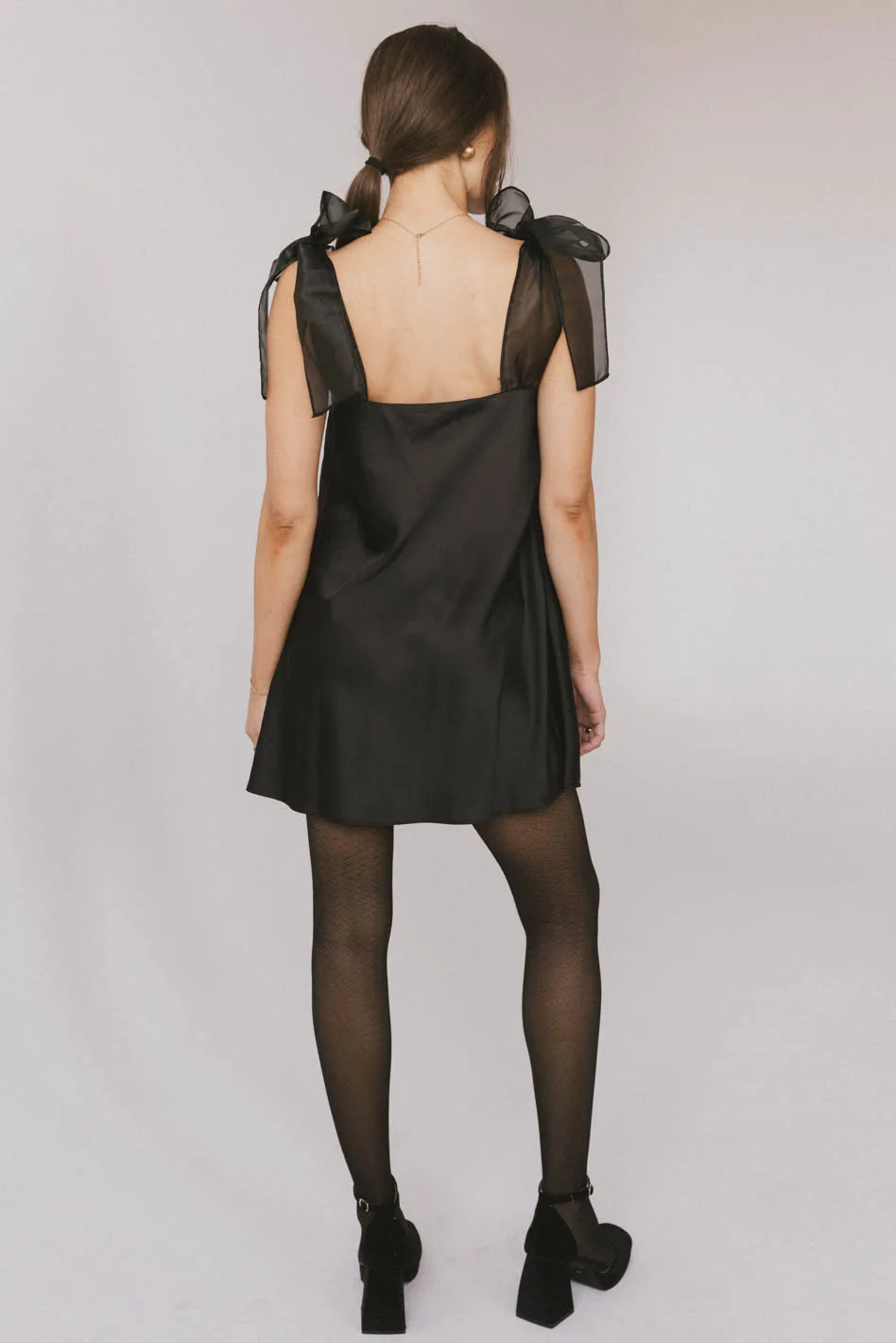 Adelle Satin Mini Dress - Elegant Party Cocktail Dress for Women | Final Sale | Perfect for Night Out, Wedding Guest & Special Occasions