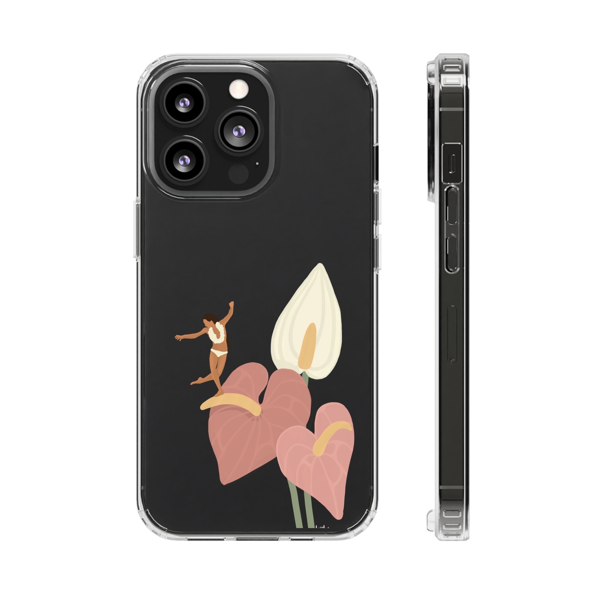 He'e Nalu Clear Phone Case - Ultra Slim Protective Cover for iPhone & Samsung - Perfect for Beach, Surfing & Outdoor Activities