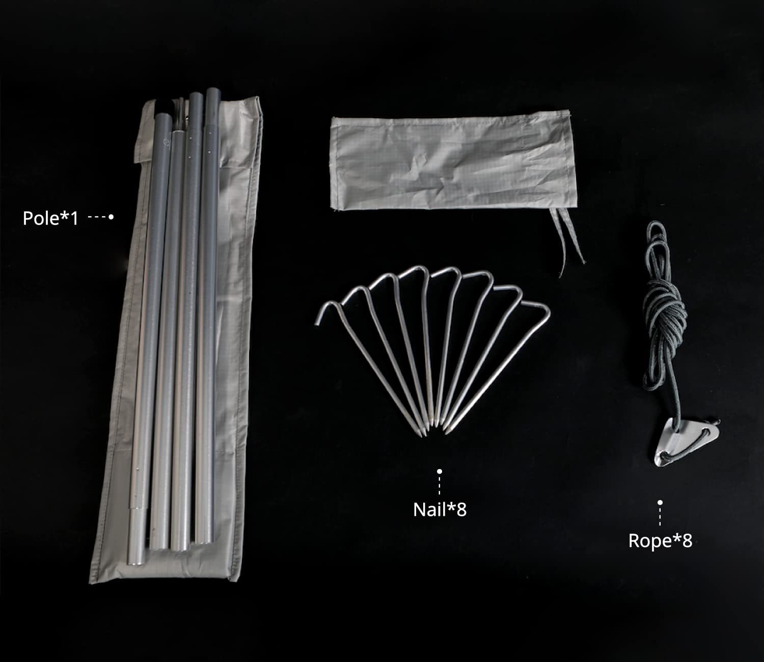 Waterproof Camping Tarp 330 - Heavy Duty Rain Fly for Tents, Hiking & Outdoor Activities - Perfect for Camping, Backpacking, and Front Porch Shelter