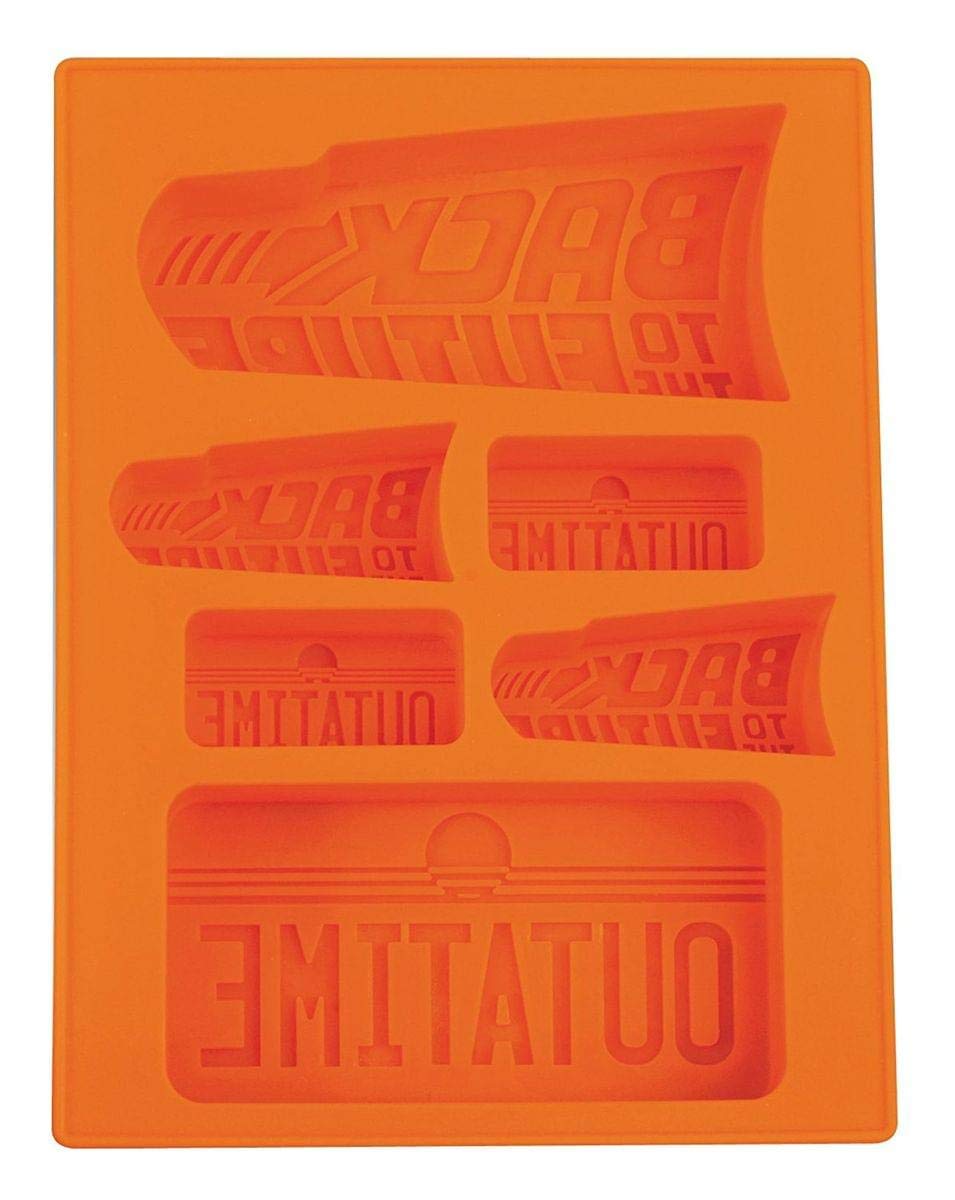 Back to the Future Ice Cube Tray - Fun Novelty Ice Mold for Cocktails & Parties
