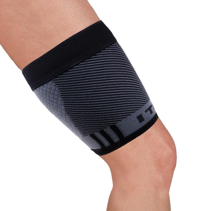 OrthoSleeve Compression Thigh Sleeve for Women & Men - Knee Support Brace for Running, Workout & Sports - Muscle Recovery & Pain Relief - High Performance Thigh Compression Sleeve for Athletes & Active Lifestyle