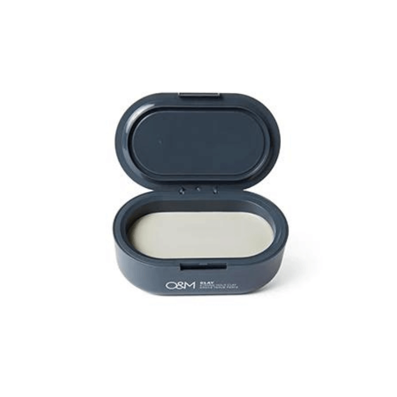 O&M Strong Hold Hair Styling Clay for Men - Matte Finish, Long-Lasting Hold - Perfect for Textured, Messy, and Spiky Hairstyles - Great for Everyday Use, Work, and Special Occasions