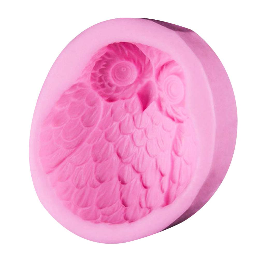 Luxshiny 3D Silicone Owl Molds for Resin, Cake, Candle, Soap, Chocolate & Fondant - Animal Shaped Baking & Kitchen Decor Tools - Perfect for DIY Crafts, Party Favors & Home Decor