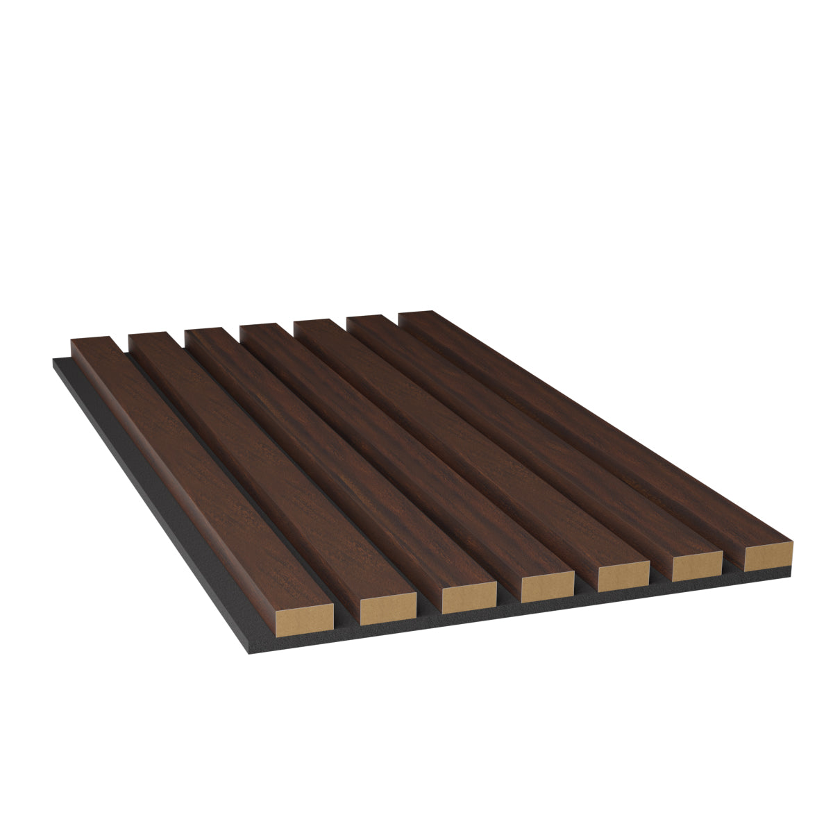Premium Acoustic Slat Wood Wall Panels - Natural Sound Absorption for Home Theater & Office Decor
