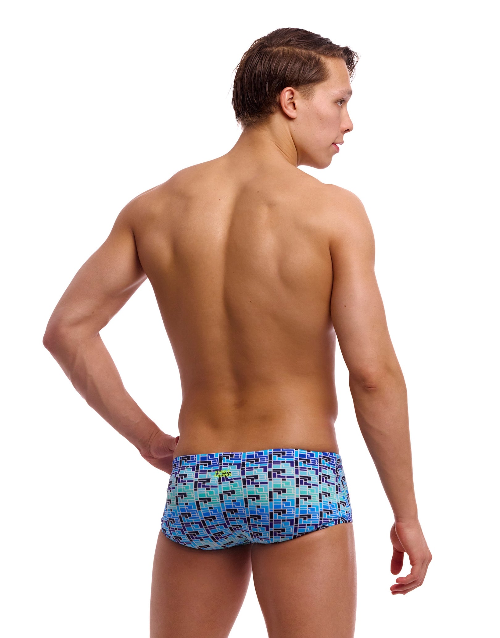 Jack Stack Sidewinder Swim Trunks for Men - Quick Dry Beach Shorts with UPF 50+ Sun Protection - Perfect for Swimming, Surfing & Summer Vacations
