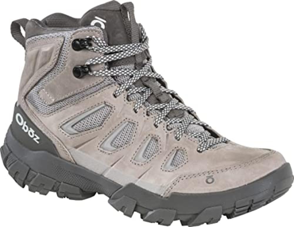 Oboz Sawtooth X Mid Waterproof Hiking Boots for Women - Lightweight & Durable Outdoor Shoes for Trail Walking, Backpacking & Mountain Adventures