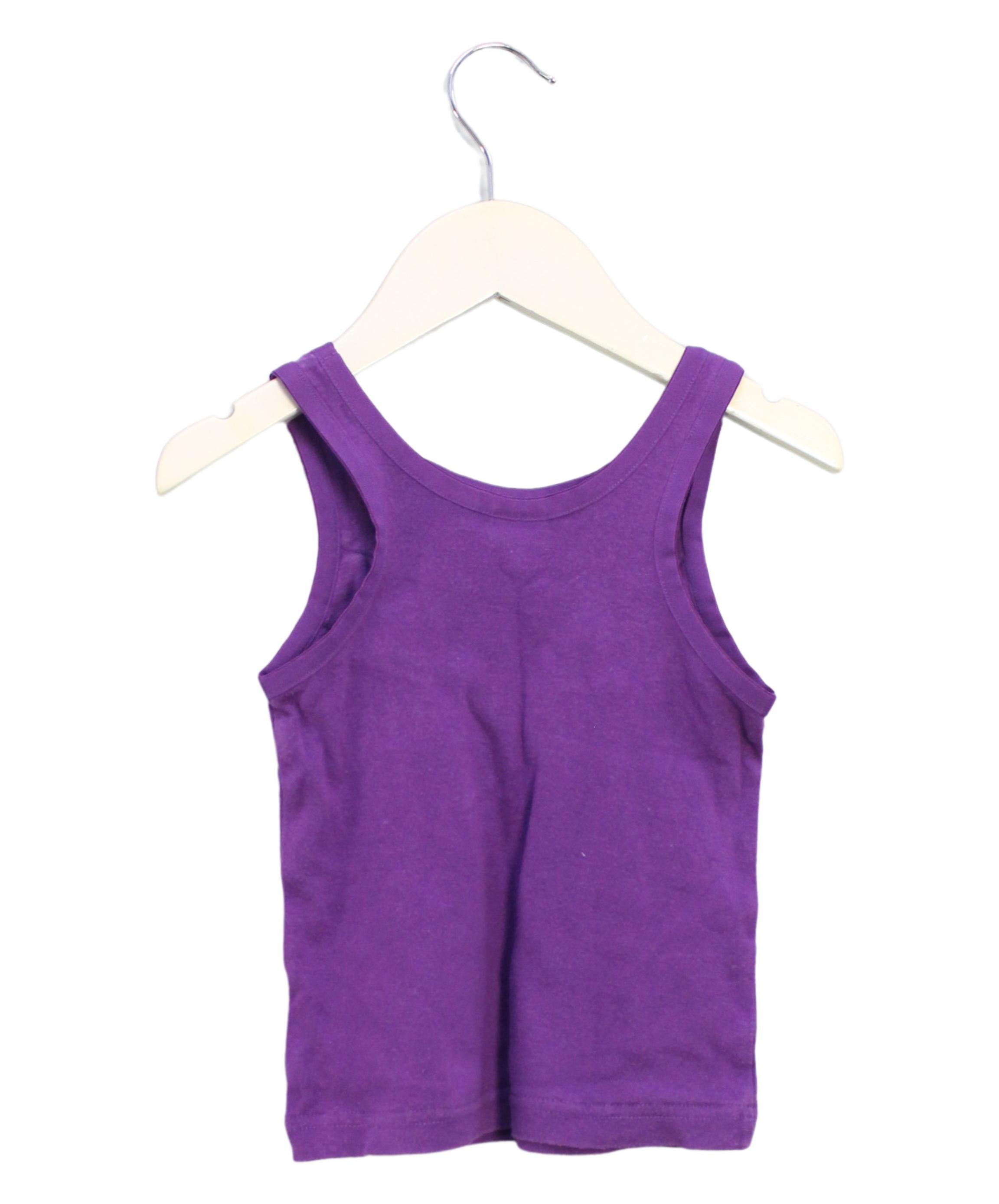 Anna Sui Girls' Sleeveless Floral Print Top for 2T-3T (100cm) - Perfect for Summer Outfits & Playdates