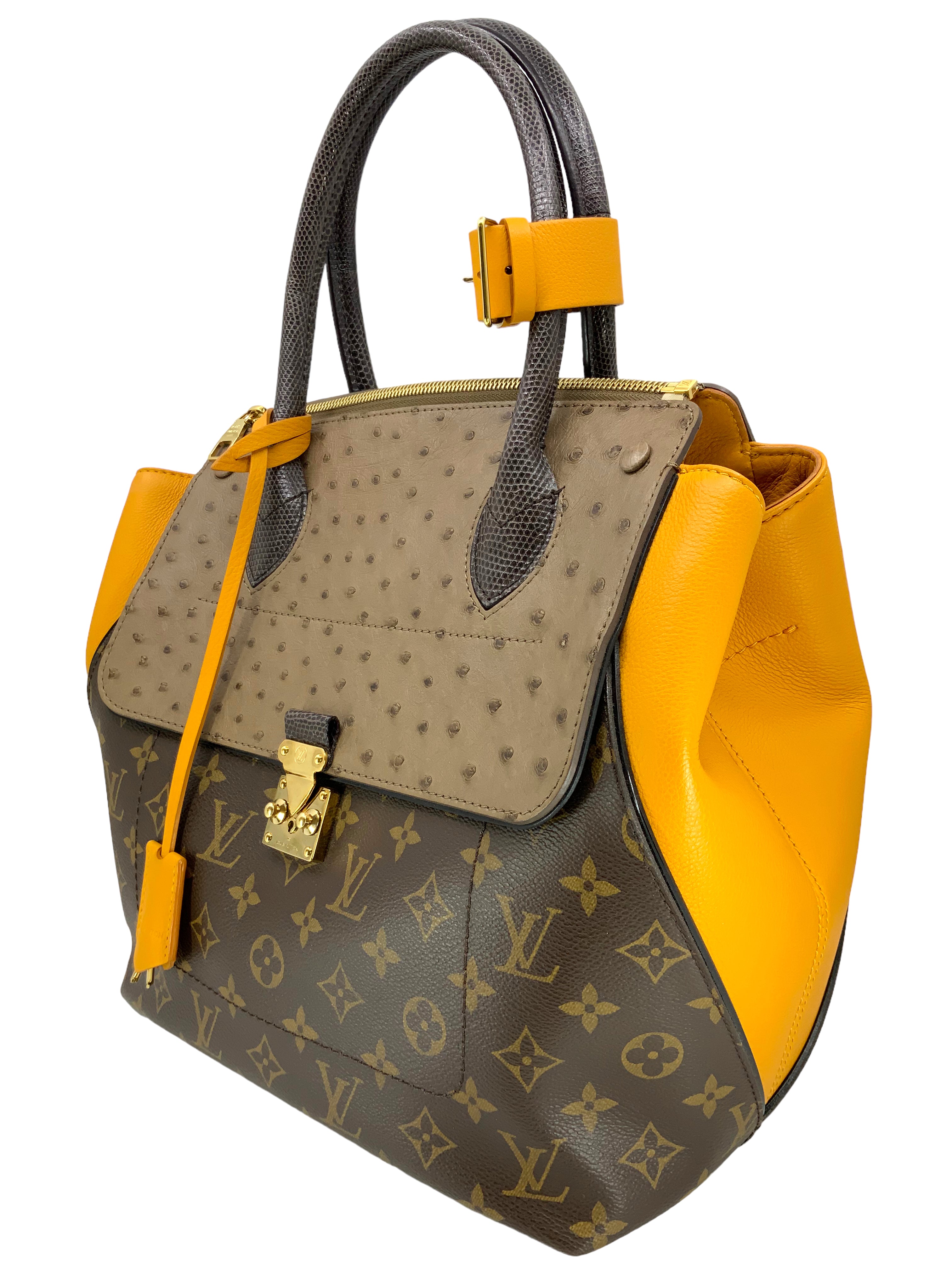 Louis Vuitton Limited Edition Bordeaux Exotique Monogram Majestueux MM Tote Bag - Luxury Designer Handbag for Women, Perfect for Work, Travel & Special Occasions