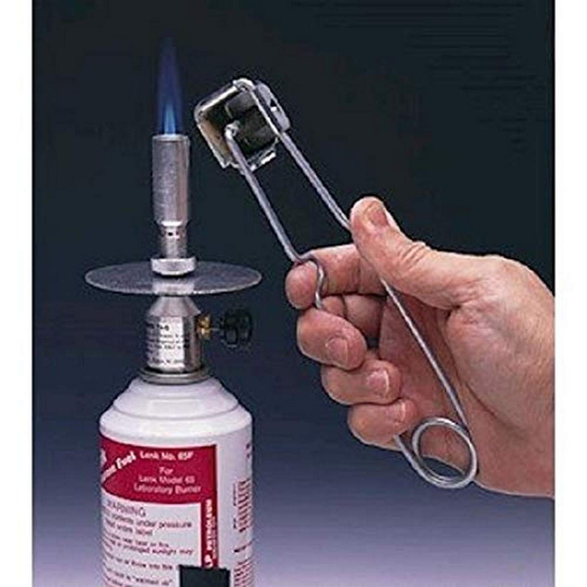 Cole-Parmer 3613650 Safety Spark Laboratory Lighter with 5 Flints - Flame Retardant Butane Lighter for Lab, Bunsen Burner, and Scientific Experiments
