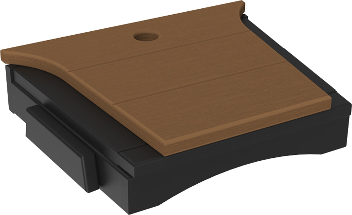 Antique Mahogany / Black