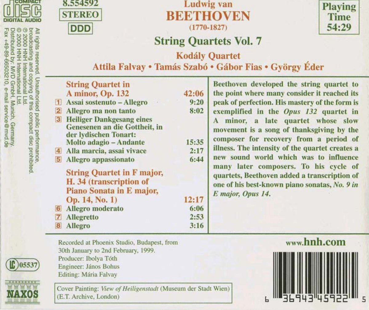 String Quartets 7 - Classical Music Collection for Relaxation & Study | Perfect for Weddings, Dinner Parties & Background Music