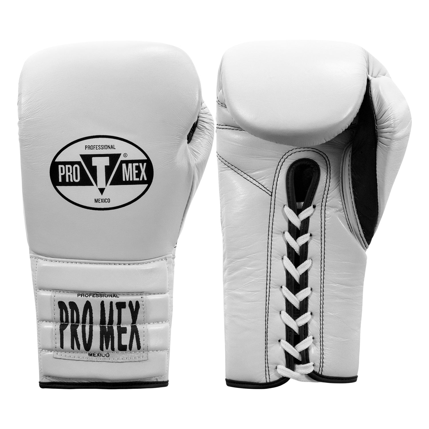 Pro Mex Professional Lace-Up Sparring Boxing Gloves V3.0 - Premium Training Gloves for MMA, Kickboxing & Muay Thai - Ideal for Competition, Gym Workouts & Martial Arts Practice