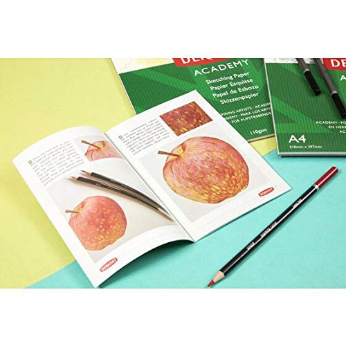 Derwent Academy Colouring Starter Set - 17-Piece Drawing & Coloring Kit with Sharpener & Eraser | Premium Quality Art Supplies for Beginners & Students | Perfect for Sketching, Shading & Adult Coloring Books