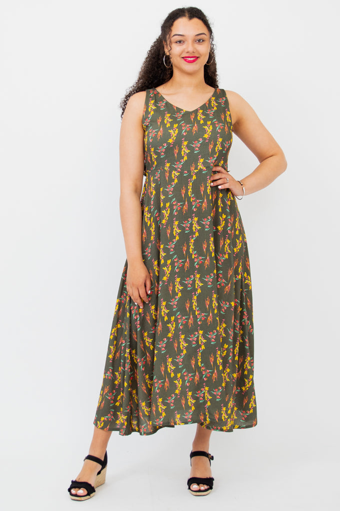 Coraline Dress - Wonder Collection | Soft Linen Bamboo Blend Summer Dress for Women | Perfect for Beach Vacations & Boho Chic Outfits