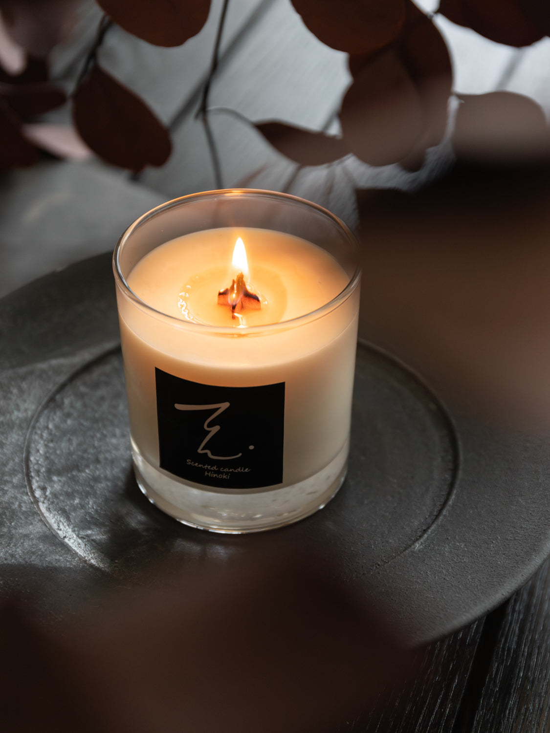 Huukyou Scented Aromatherapy Candle - Lavender & Vanilla Soy Wax Candle for Relaxation, Meditation & Home Decor | Perfect for Bedroom, Bathroom & Gift Giving