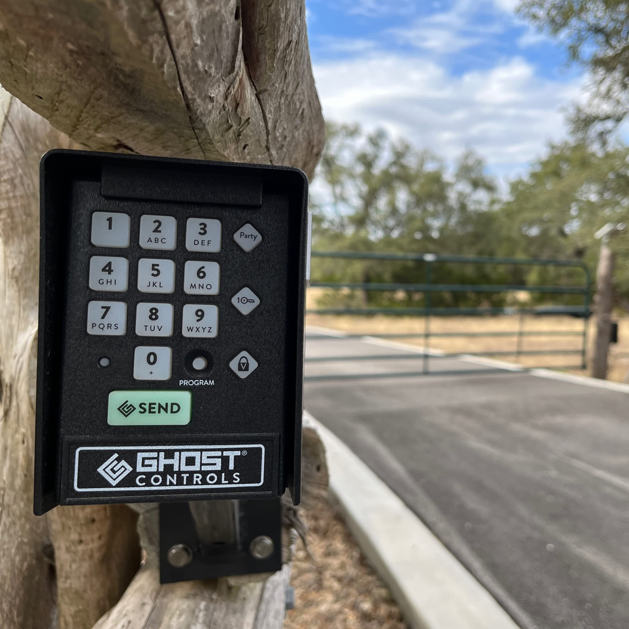 Ghost Controls Premium Wireless Driveway Gate Opener Bundle - Secure & Convenient Automatic Entry System for Homes & Businesses