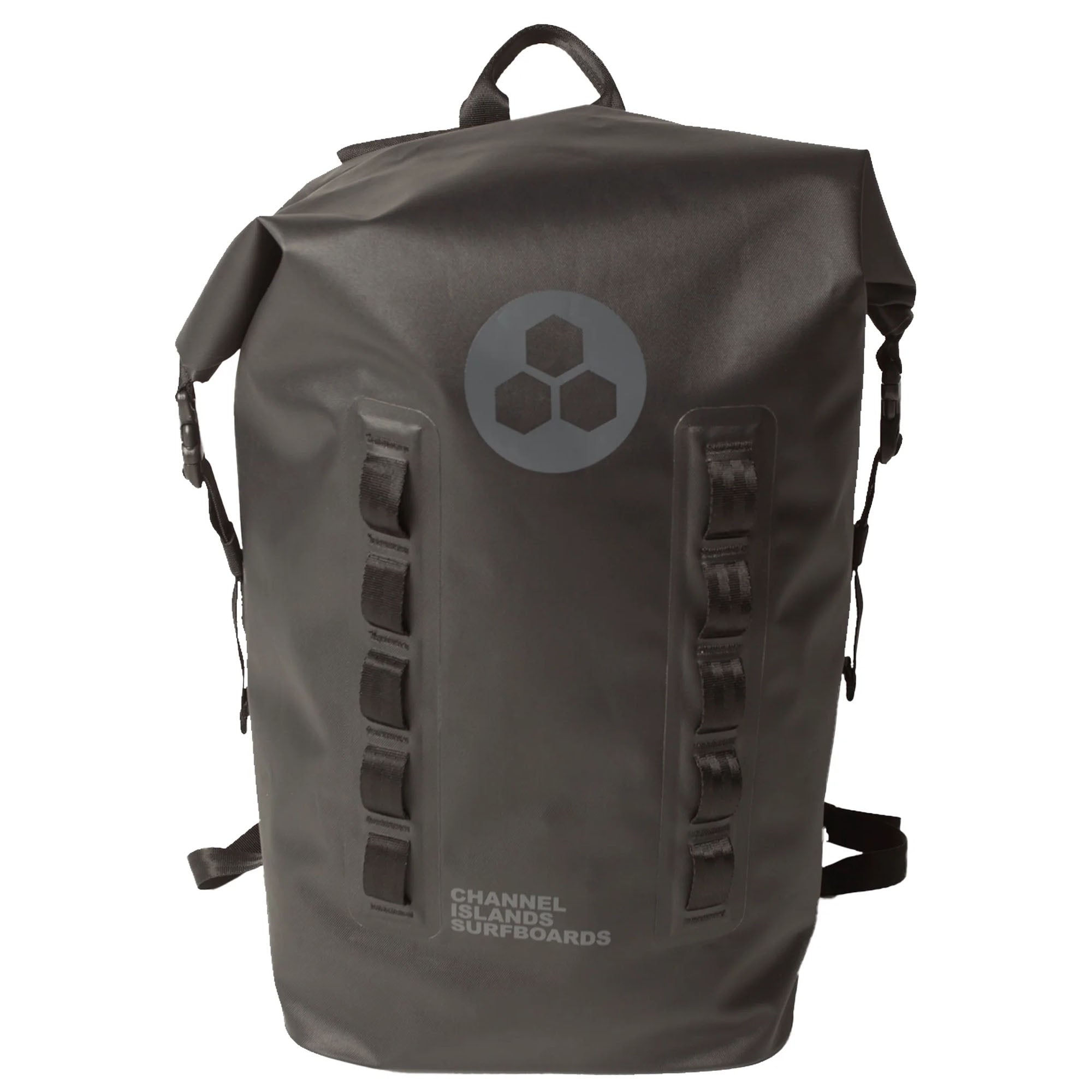**Channel Islands 25L Waterproof Dry Bag - Black | Kayaking, Camping & Beach Gear for Outdoor Adventures**