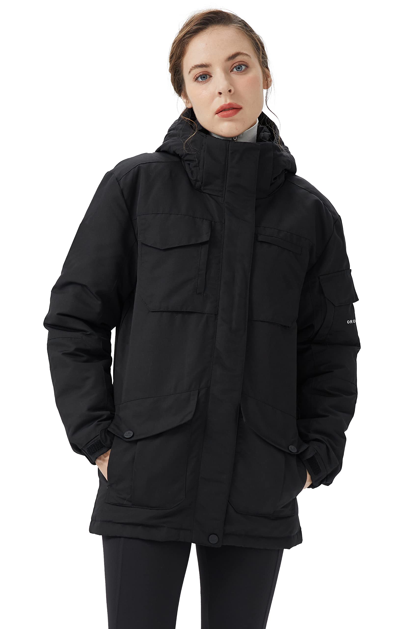 Orolay Women's Winter Parka Jacket - Warm Anorak Coat with Multiple Pockets for Cold Weather | Outdoor Activities, Skiing, Snowboarding & Daily Commute