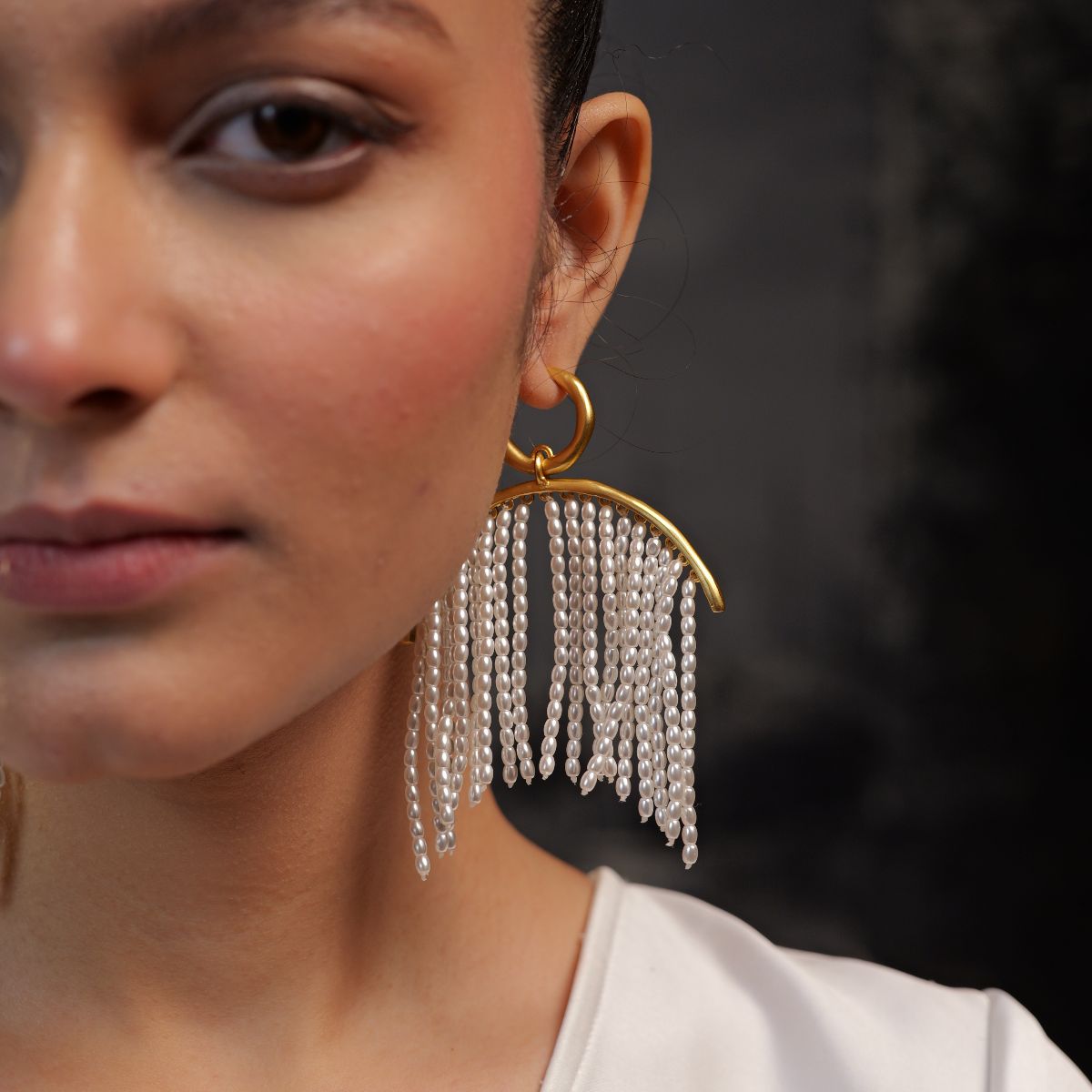 Grit and Grace Pearl Earrings – Elegant & Timeless Jewelry for Women | Perfect for Weddings, Parties & Everyday Wear