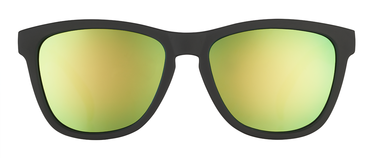 Goodr OG Sunglasses - Vincent's Absinthe Night Terrors Polarized Aviator Shades for Running, Cycling & Outdoor Sports | UV Protection & Lightweight Design