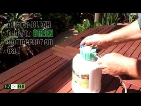 EZFLO Automatic Fertilizer Dispenser - Smart Plant Food Feeder for Indoor & Outdoor Gardens - Perfect for Lawns, Flower Beds, and Potted Plants