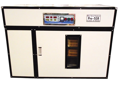 Rite Farm Pro 528 Professional Cabinet Egg Incubator & Hatcher - High Capacity Poultry Hatchery Equipment for Chicken, Duck, Quail Eggs - Perfect for Home Farms, Backyard Poultry Breeding & Commercial Hatcheries