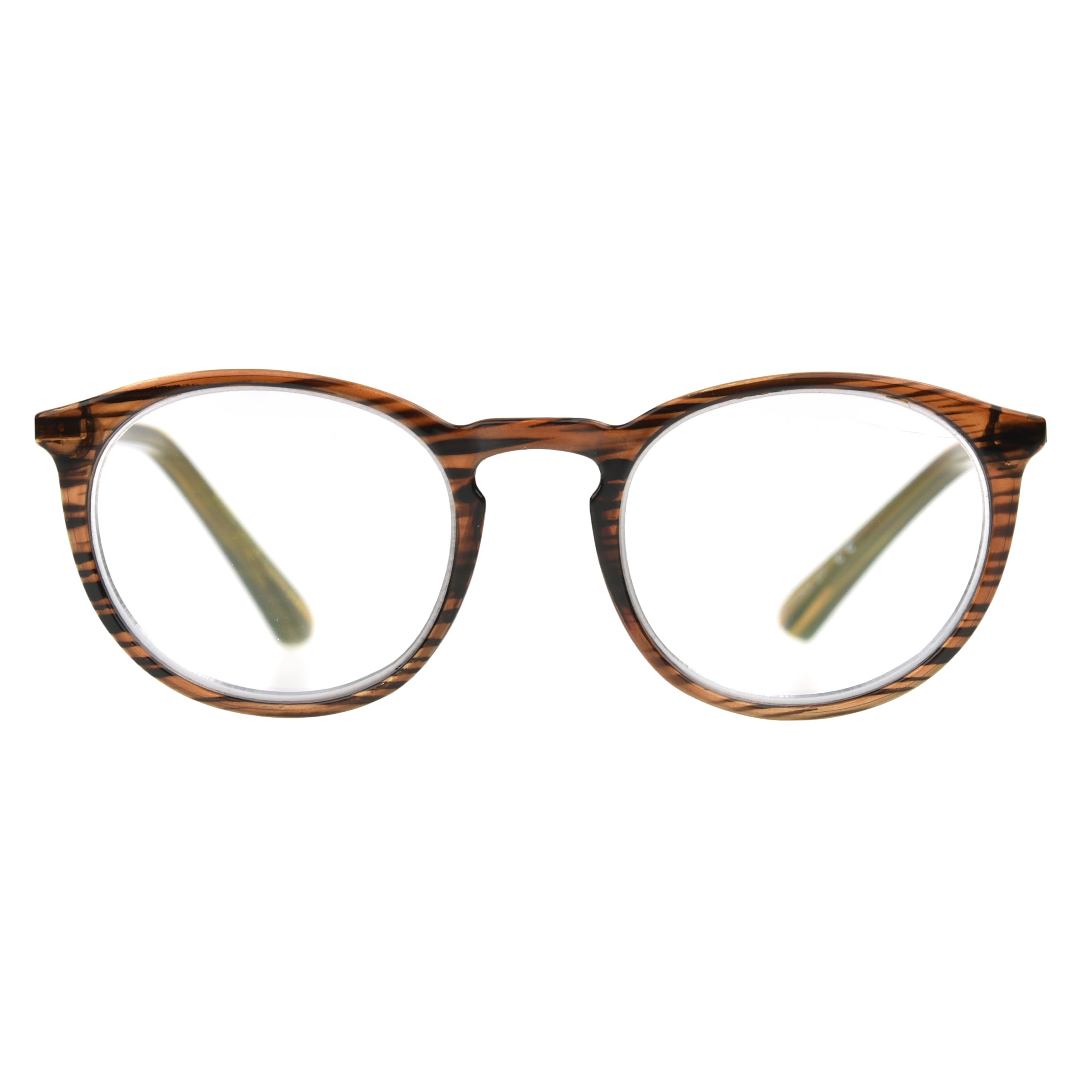 Foster Grant McKay Blue Light Blocking Reading Glasses - Round Frame for Computer & Digital Eye Strain Relief - Perfect for Office, Reading & Screen Time