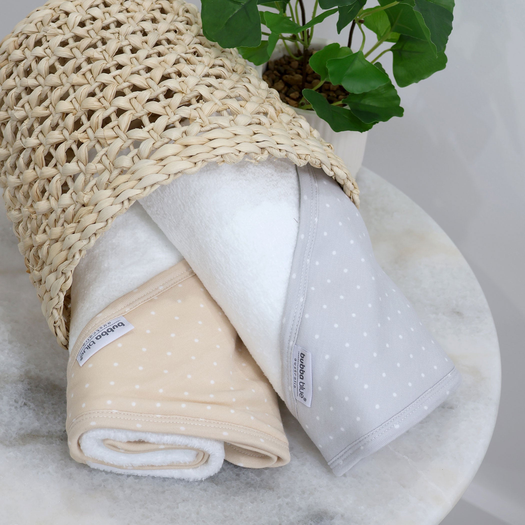 2-Pack Hooded Towel Set for Kids - Soft & Absorbent Grey & Taupe Bath Towels - Perfect for Beach, Pool, and Baby Bath Time
