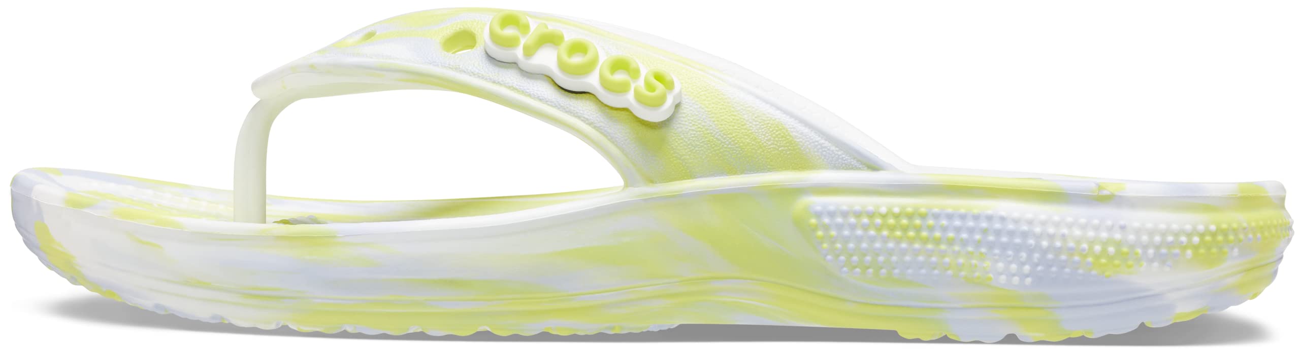 Crocs Unisex Classic Flip Flops for Men & Women - Comfortable Slip-On Sandals for Beach, Pool, and Casual Wear