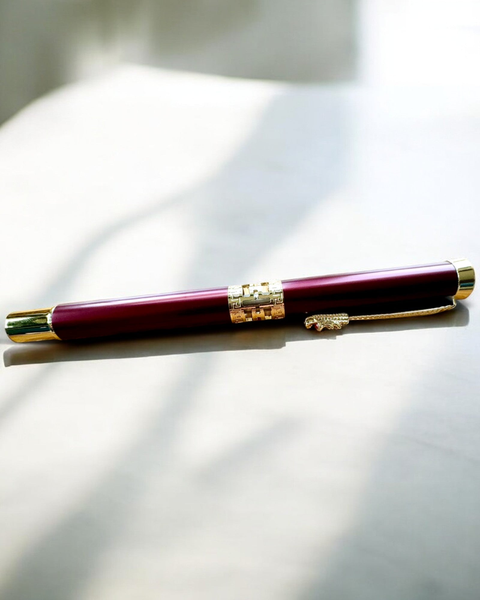 Elegant Dragon Engraved Pen - 3 Ink Colors, Personalized Gift for Writers, Professionals & Collectors | Perfect for Office, Graduation & Special Occasions