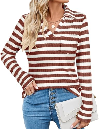 Striped-caramel/White