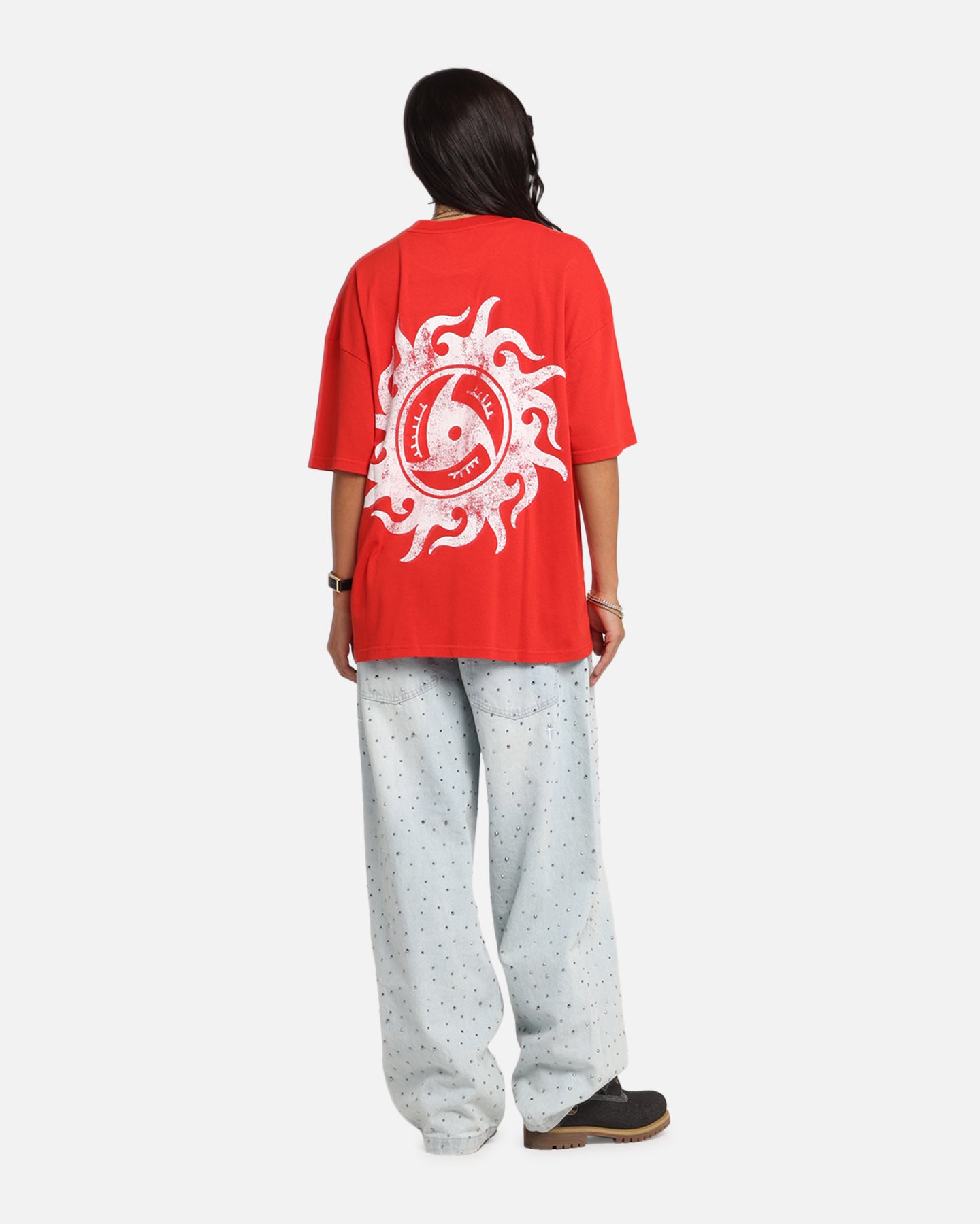 Naruto Chibi Itachi Vintage Anime T-Shirt - Red Cotton Graphic Tee for Men & Women - Perfect for Cosplay, Anime Conventions & Casual Wear