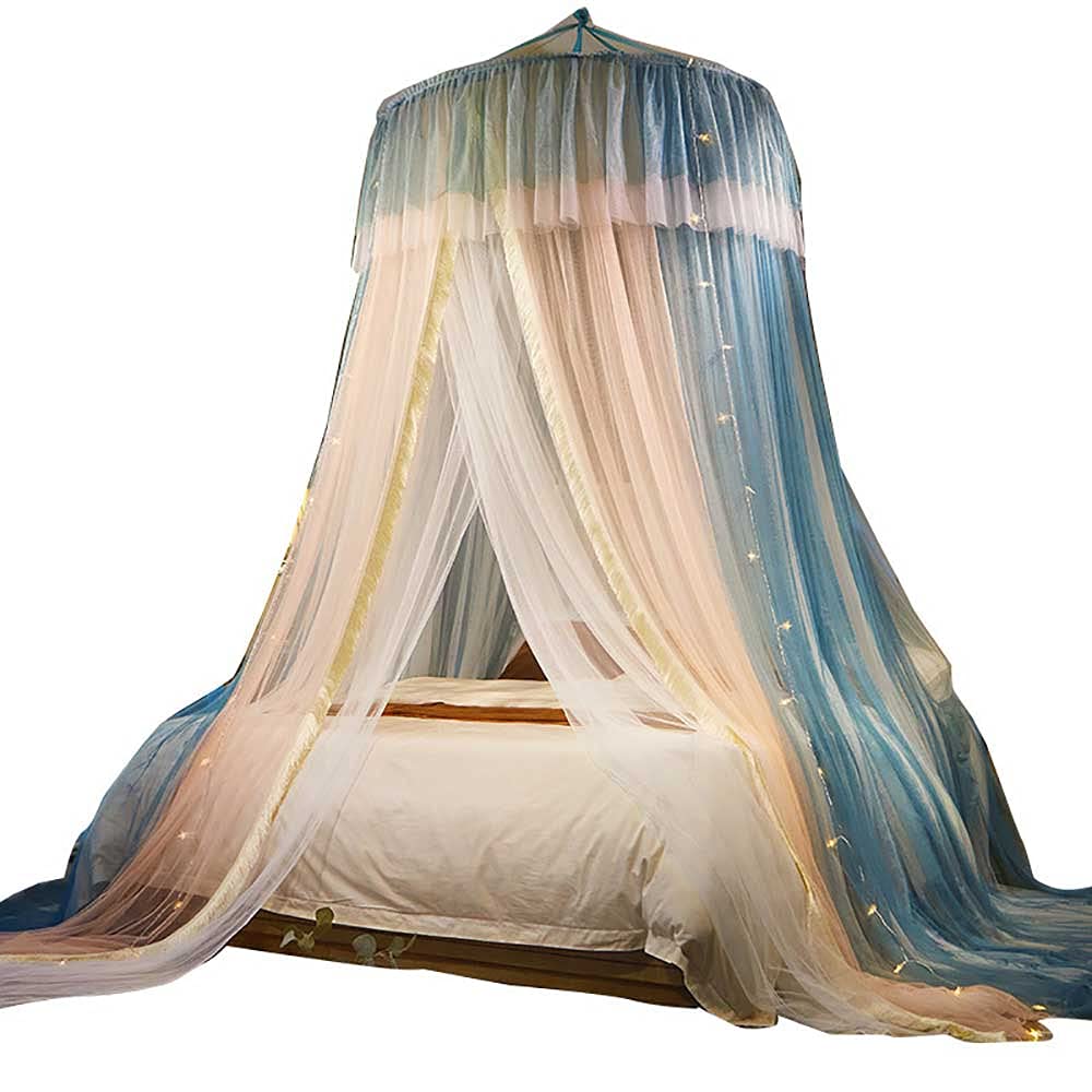 AXB Princess Bed Canopy for Girls - King Size Mosquito Net with Quick Easy Installation - Perfect for Bedroom, Camping & Patio Decor