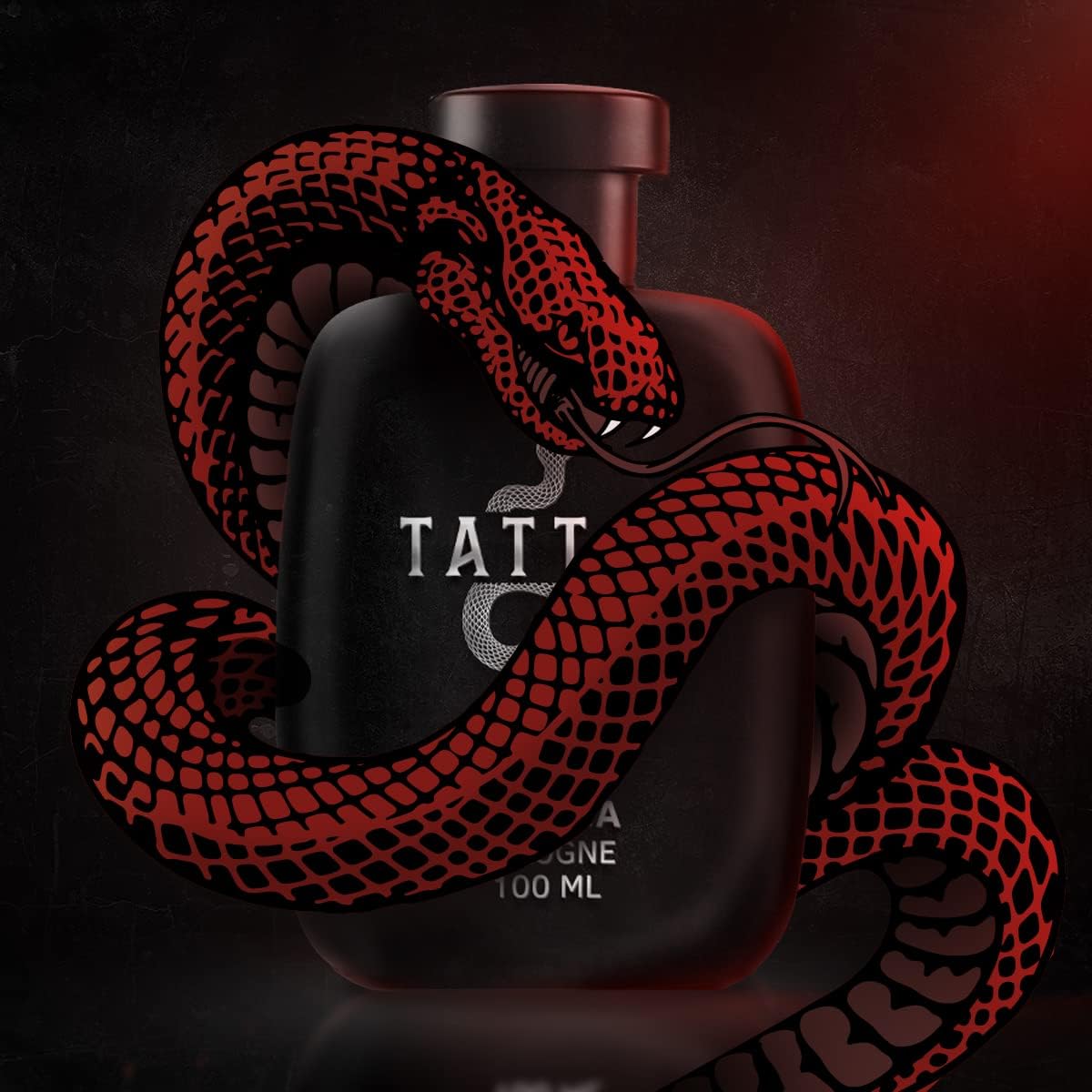 Audacity Meets Fragrance Tattoo Cologne for Men - Strong, Edgy & Long-Lasting Perfume (100ml) | Bold Scent for Nightlife, Dates & Confident Everyday Wear
