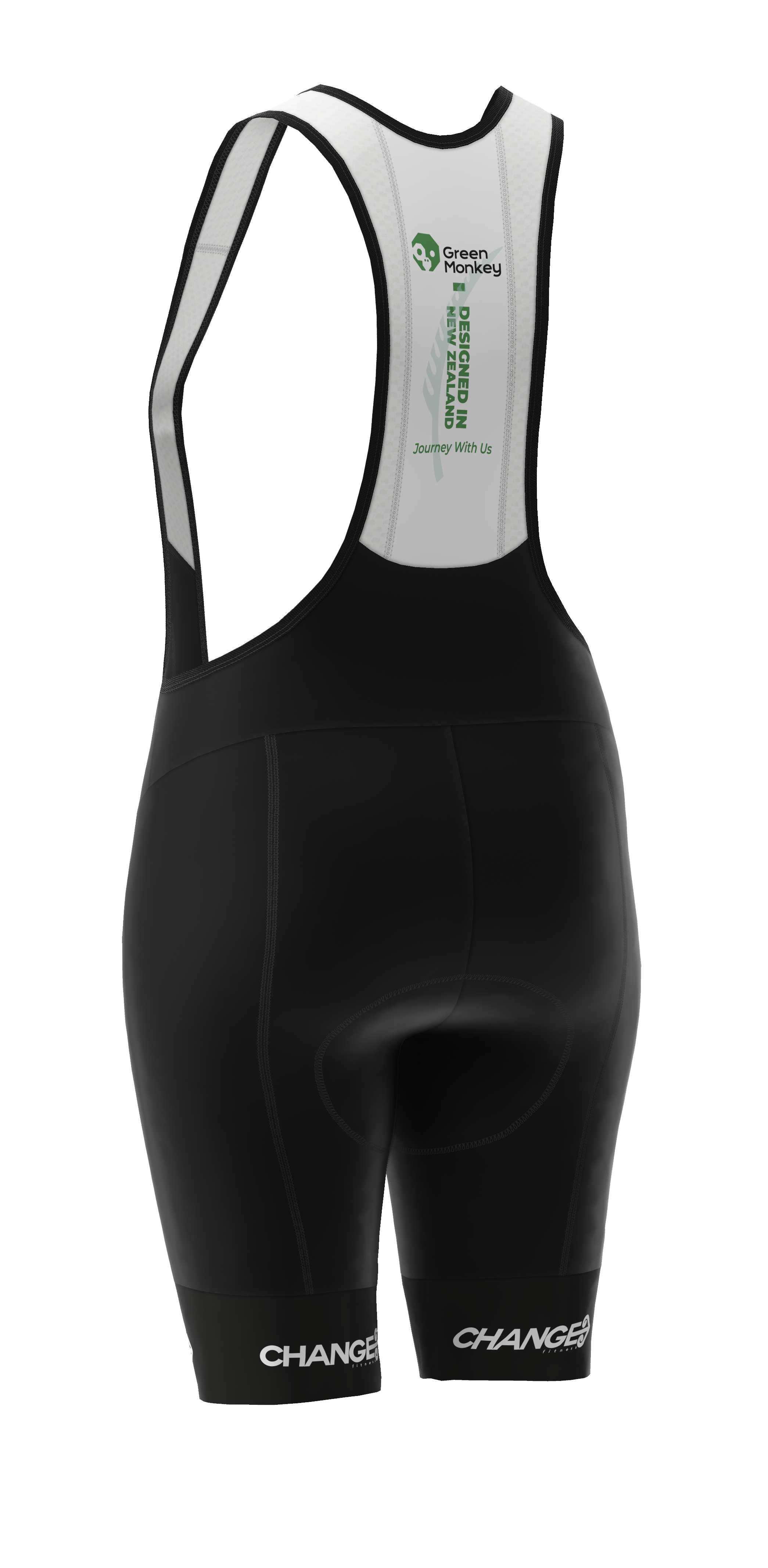 High-Performance CHANGE FITNESS Bib Shorts for Cycling & Training – Comfortable & Breathable for Long Rides & Workouts
