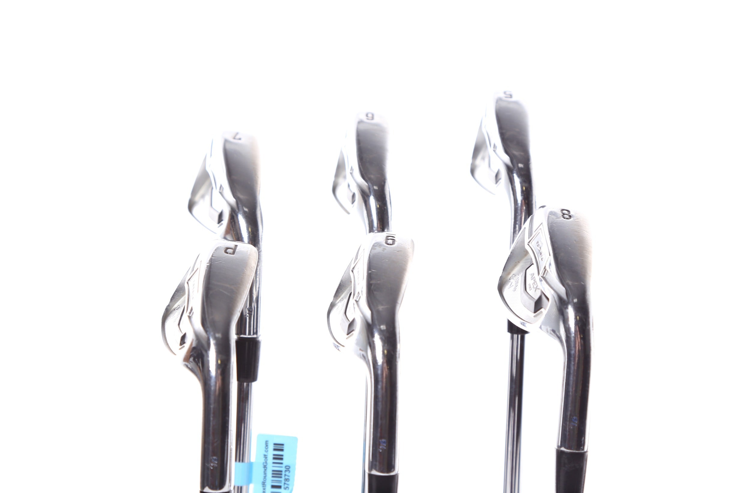 Used Callaway Apex Pro 16 Iron Set 5-PW Right Handed Regular Flex Golf Clubs for Men - Perfect for Mid-Handicap Players on the Course