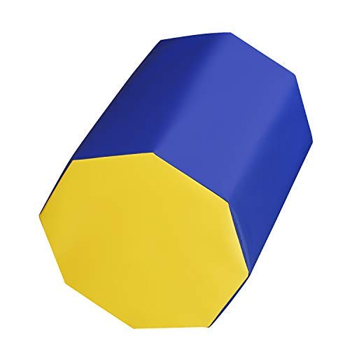 HI-Mat Octagonal Gymnastics Mat for Home & Gym - Non-Slip Exercise Mat for Yoga, Pilates & Fitness Training - Durable Multi-Size Technical Roll Pad for Workouts & Stretching