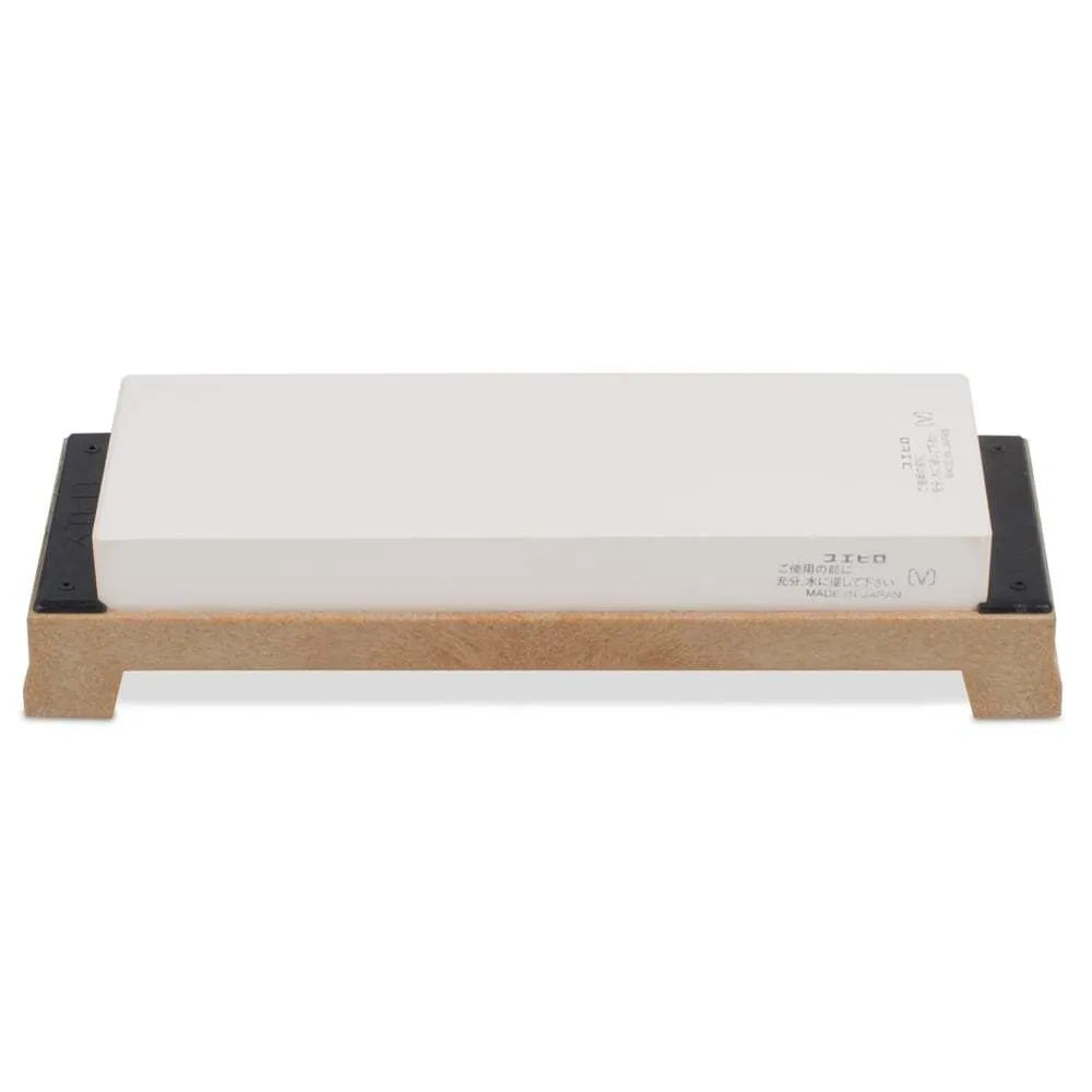 Premium 6000 Grit Japanese Whetstone with Bamboo Stand - Professional Knife Sharpening Stone for Kitchen, Hunting & Chef Knives - Perfect for Home Cooks & Culinary Enthusiasts