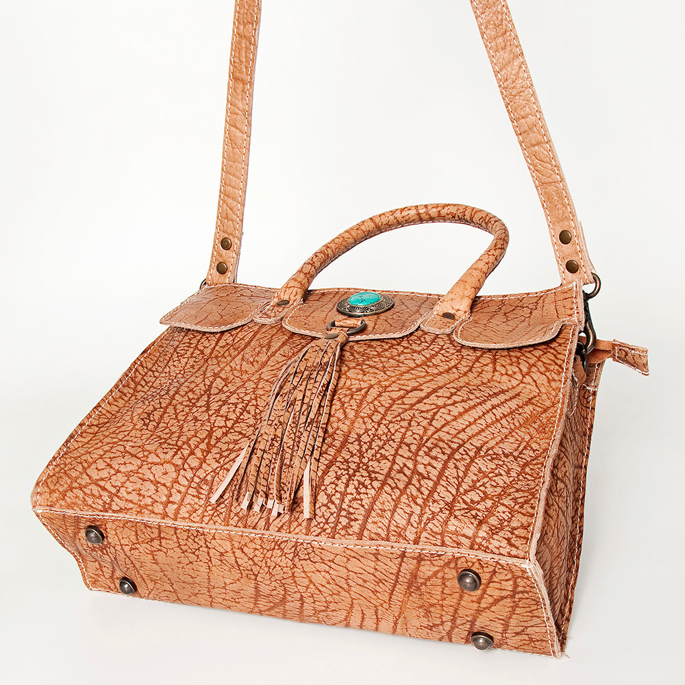 Genuine Leather Women's Western Handbag Purse - American Darling ADBG704A - Perfect for Cowgirl Style, Rodeo Events & Everyday Fashion Accessory