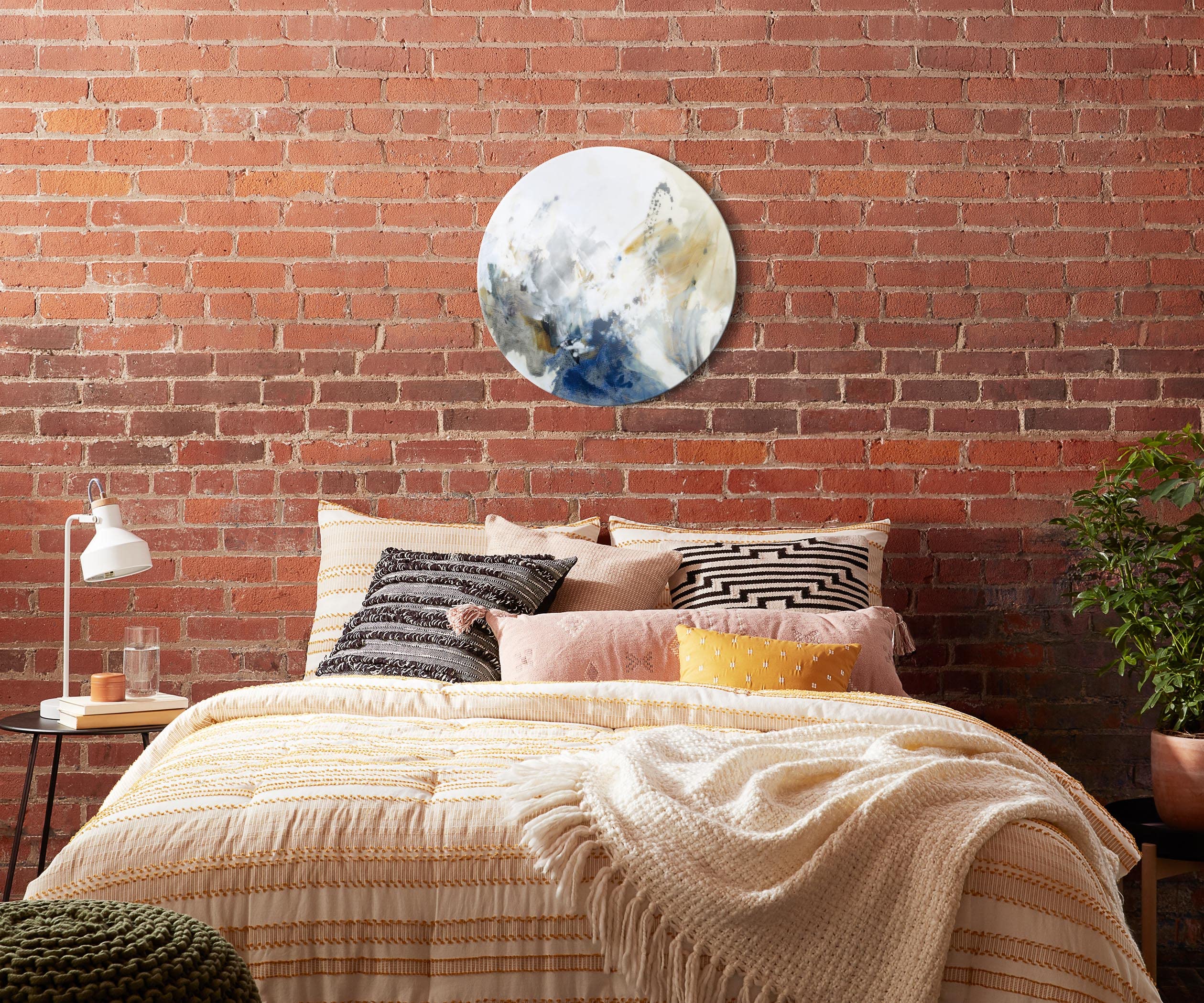 SOULFINE Frameless Tempered Glass Wall Art - 24