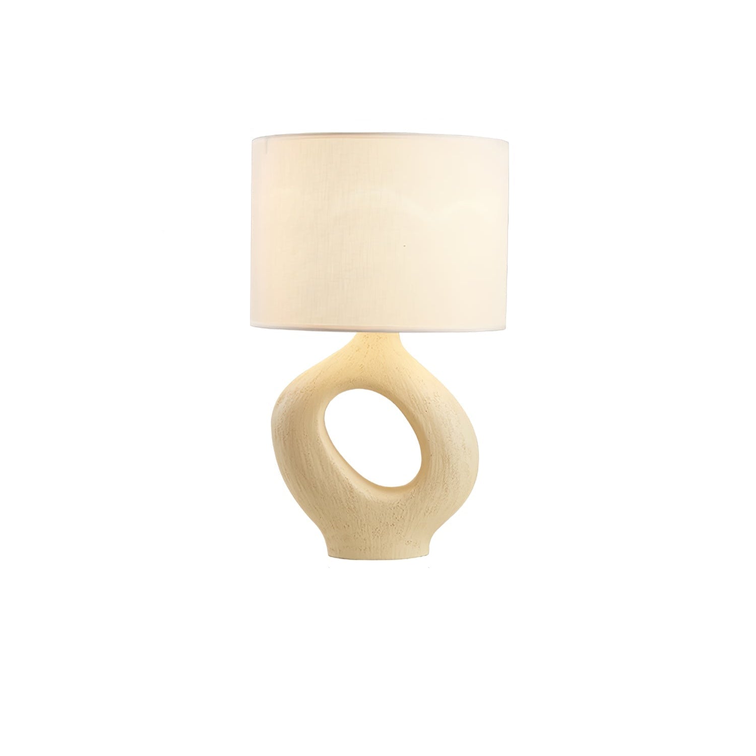 Amara Modern Sculptural Table Lamp - Elegant Home & Office Lighting for Living Room, Bedroom, or Study Desk