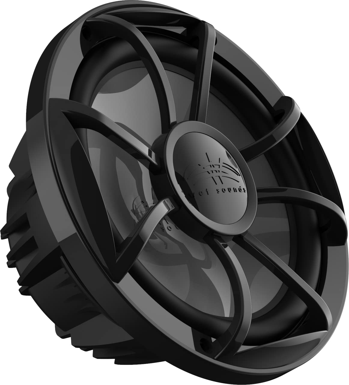 Wet Sounds Recon 10 FA-BG 10 Inch Free Air Subwoofer with Black Grille - Premium Marine & Car Audio Bass Speaker for Boats, Trucks & SUVs