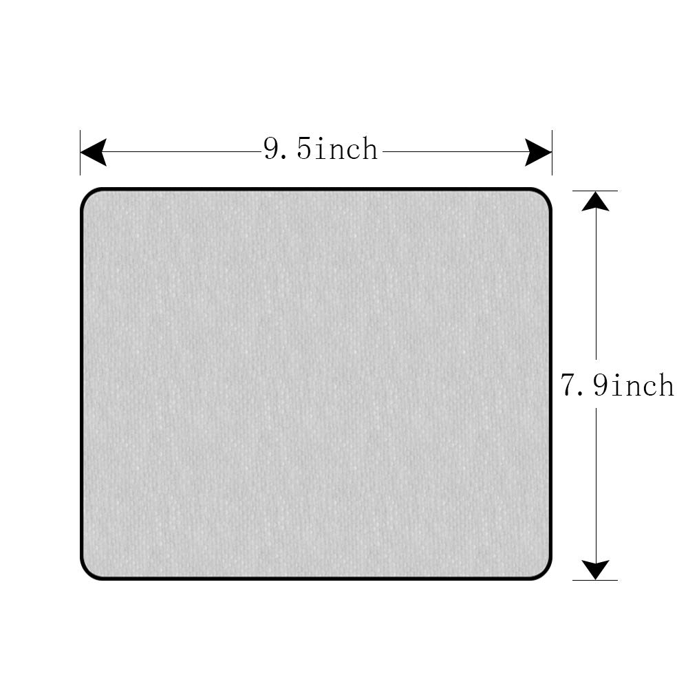 Shark Gaming Mouse Pad - Non-Slip Rubber Base, 9.5