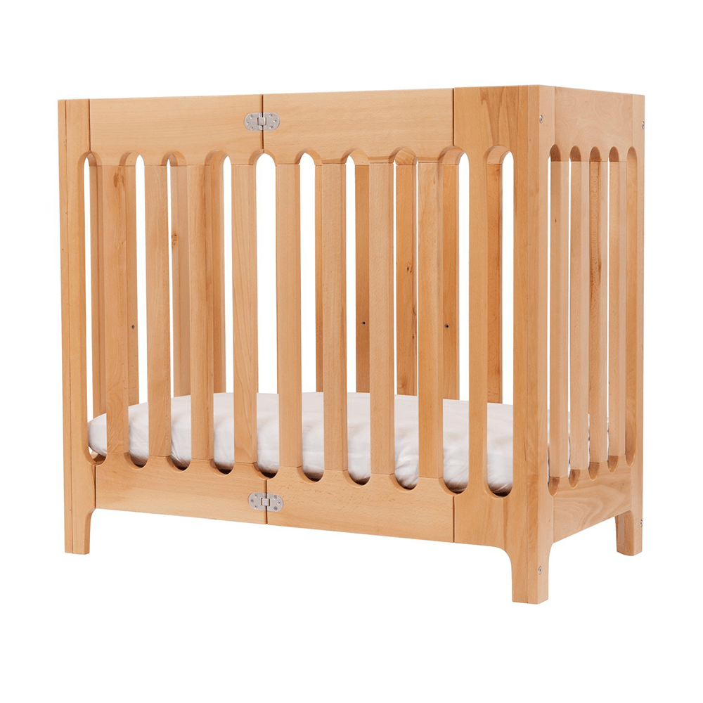 Bloom Baby Alma Mini Crib - Portable Lightweight Baby Crib for Nursery, Travel & Small Spaces | Compact Safe Sleep Solution for Newborns & Toddlers
