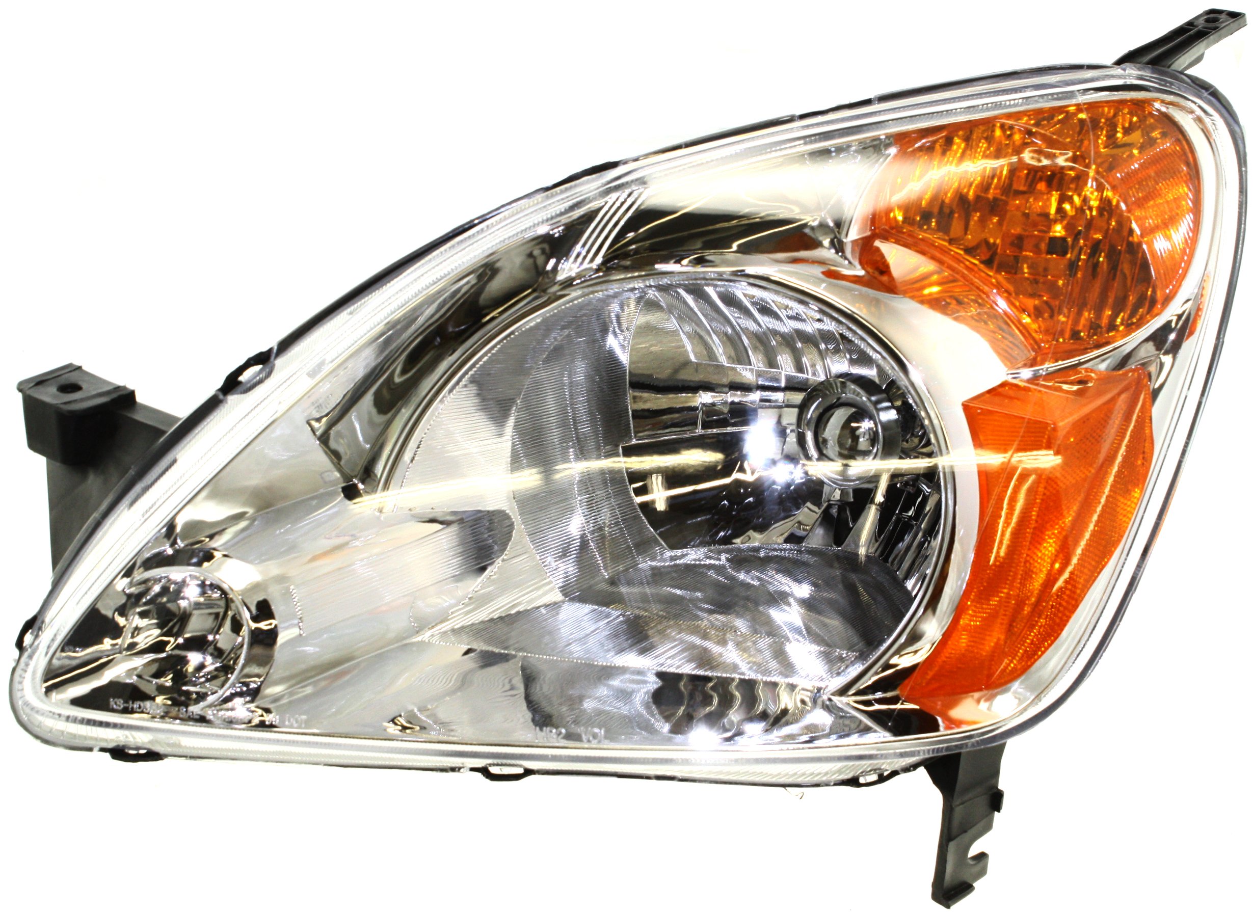 Evan Fischer Halogen Headlight Assembly for Honda CR-V 2002-2004 - Driver & Passenger Side Replacement for EX & LX Models (Fits Part #33151S9AA01, 33101S9AA01) - Perfect for Night Driving & Enhanced Visibility